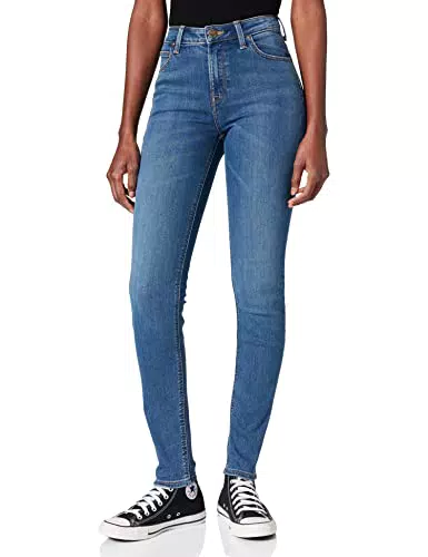 Lee Scarlett jeans a vita alta, 30W/35L