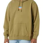 Levi's Standard Graphic Felpa, S, verde