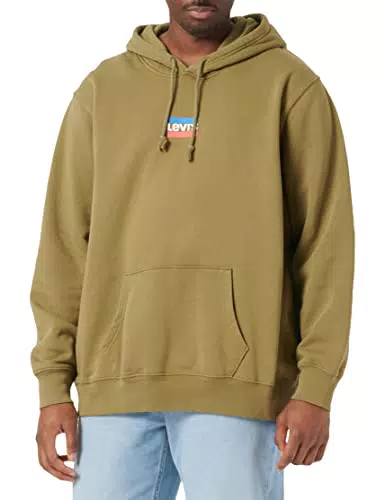 Levi's Standard Graphic Felpa, S, verde