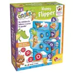 Lisciani Giochi- Carotina Happy Flipper, Gioco Action per Imparae Le Prime Paroline