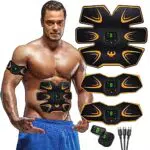 LOFFU Elettrostimolatore per Addominali, Elettrostimolatore Muscolare