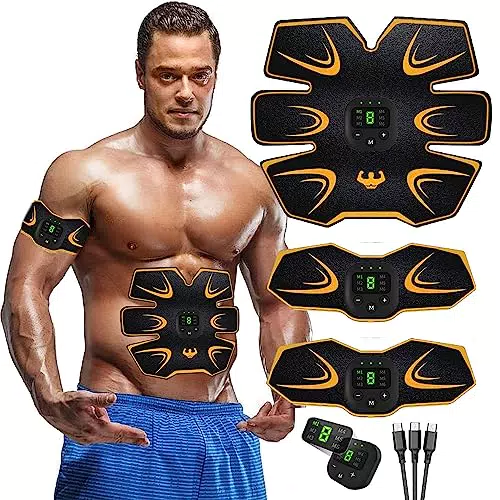 LOFFU Elettrostimolatore per Addominali, Elettrostimolatore Muscolare