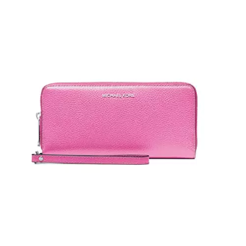 Michael Kors JSET Continental Wallet, Borsa Donna, Cerise