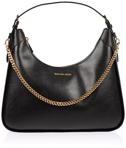 Michael Kors LG Hobo Shldr Wilma, Borsa Donna, Black