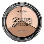 NYX Professional Makeup Palette Sculpting 3 Steps to Sculpt