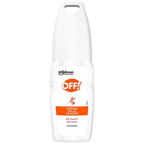 OFF! Insetto Repellente, Lozione Antizanzare, Non Unge