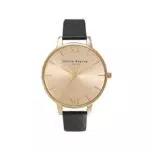 Olivia Burton Orologio Analogico al Quarzo da Donna con Cinturino in Pelle