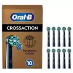 Oral-B Testine Di Ricambio Pro Cross Action, 10 Testine