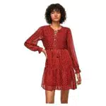 Pepe Jeans Eleonora Vestito, Donna, Rosso, M