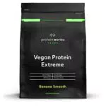 Protein Works - Proteina Vegana Extreme In Polvere - 100% a Base Vegetale - 5 Fonti Proteiche ​​- Vitamine e Minerali Aggiunti - 14 Agitare - Banana Vellutata - 1kg