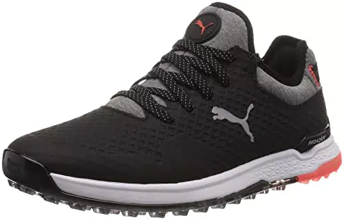 PUMA PROADAPT ALPHACAT Wmns, Scarpe da Golf Donna, Black Silver-Hot Coral