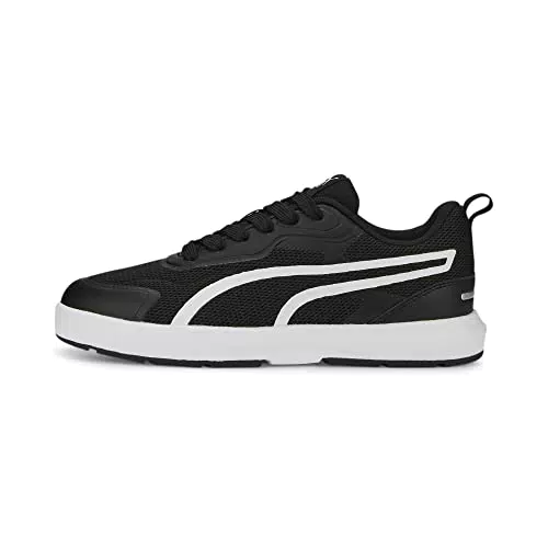 PUMA EVOLVE GYM, scarpe da ginnastica da bambino, 37, bianco/nero