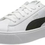 PUMA Vikky Stacked L, Scarpe Donna, Bianco White Black