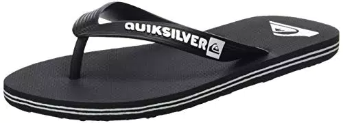Quiksilver Molokai, Scarpe da Spiaggia e Piscina, Nero, 31
