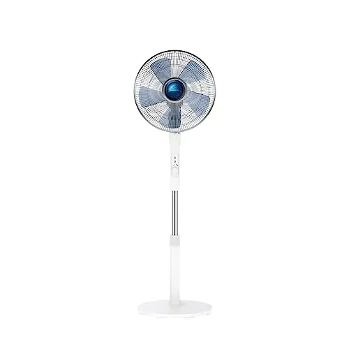 Rowenta VU5840 Ventilatore a Piantana Turbo Silence Extreme+, bianco