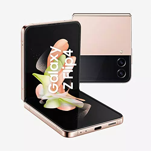 Samsung Galaxy Z Flip4 Smartphone 5G, Sim Free Android Telefono Pieghevole 128GB