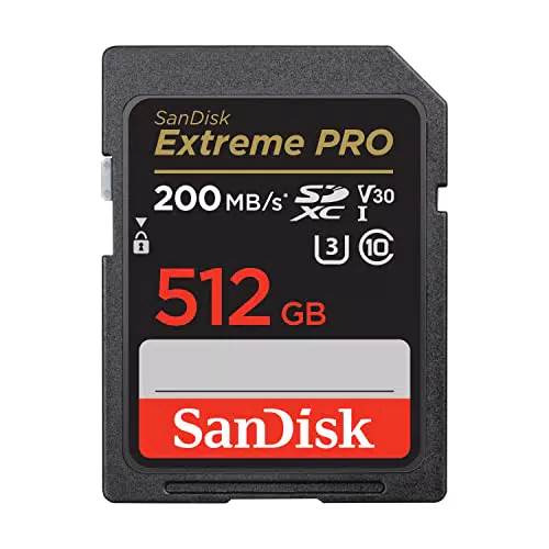 SanDisk 512 GB Extreme PRO scheda SDXC + RescuePRO Deluxe