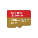 SanDisk Scheda microSDXC Extreme da 256 GB + adattatore SD + RescuePRO Deluxe