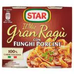 STAR Il Mio GranRagù con Funghi porcini, 2 x 180g, ragù tradizionale