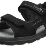 Superfit Criss Cross, Sandali, Nero Grigio Chiaro 0010
