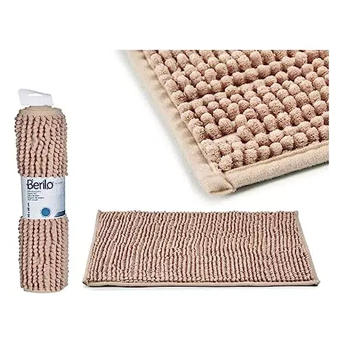 Tappeto da bagno Poliestere Antiscivolo Bianco