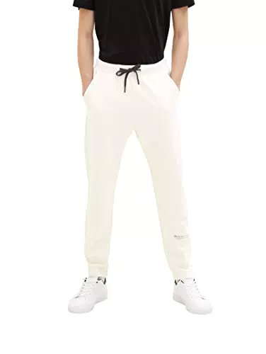 Pantaloni felpati da uomo di Tom Tailor 12906-Wool White, S