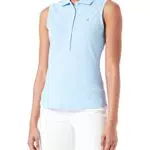 Tommy Hilfiger Maglietta Polo Maniche Corte Donna Senza Maniche
