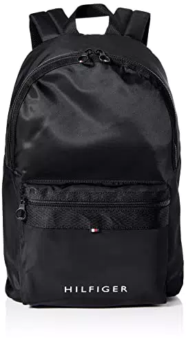Tommy Hilfiger TH SYLINE BACKPACK, Nero, OS, Nero, Taglia unica