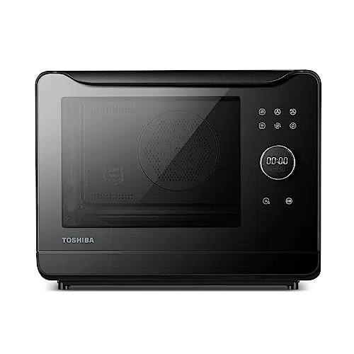 TOSHIBA Microonde MS2-TQ20SE Forno a Vapore 6-in-1, Forno Microonde Piccolo Con Convezione 1500W