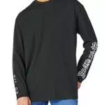 Urban Classics Simbolo Cinese Oversize LS T-Shirt, Nero