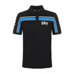 Valentino Rossi Sky Racing Team, Polo Uomo, Nero, S