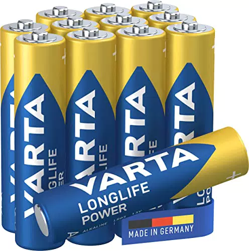 VARTA Longlife Power Batterie AAA Micro LR03, 12 pz