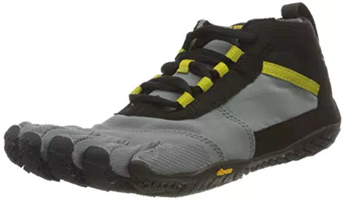 Vibram V-Trek, Scarpe da Ginnastica Donna, Nero/Grigio/Citronelle