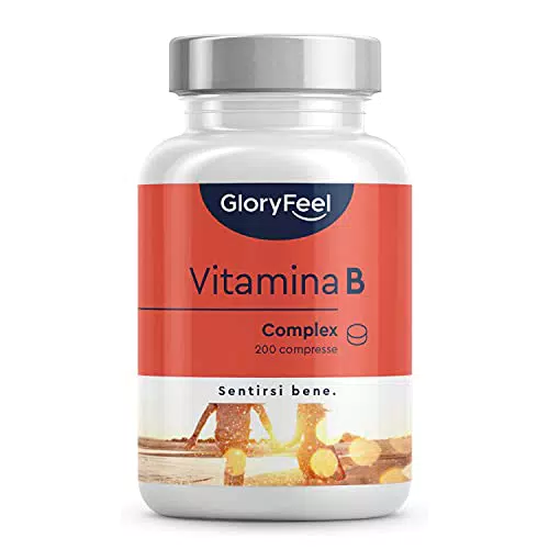 Vitamina B Complex, Integratore Vitamine B con Vitamina B1