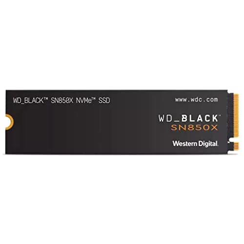 WD_BLACK SN850X 1TB M.2 2280 Game Drive PCIe Gen4 NVMe fino a 7300 MB/s