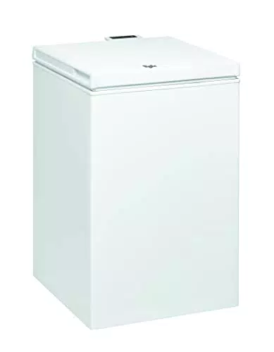 Whirlpool WHS1021 2, Congelatore a pozzetto, 131 litri