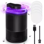 Zanzariera Elettrica, SODREE 5W USB Lampada Antizanzare con Ventola & Trappole Appiccicose