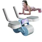 Ab Roller Ruota, Core Workout Plank Rullo per Esercizi con Supporto per Gomiti