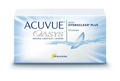 ACUVUE OASYS  HYDRACLEAR PLUS, Quindicinali, -5 Diottria, 12 lenti