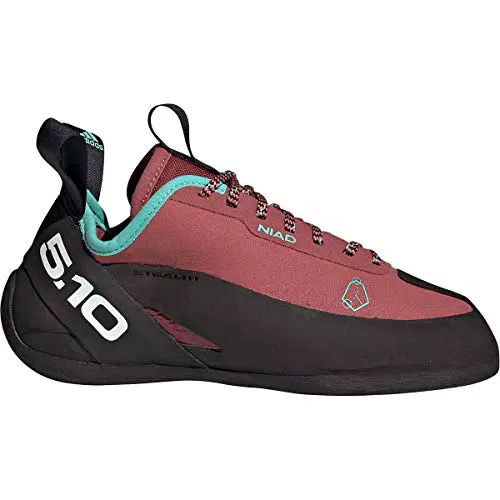 adidas NIAD Lace W, Sneaker Donna, Core Black/Crew Red/Acid Mint