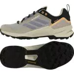 adidas Terrex Swift R3 GTX W, Sneaker Donna, Sand Strata/Silver Violet/Acid Orange