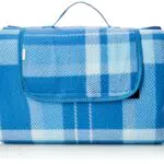 Amazon Basics - Coperta da picnic con retro impermeabile