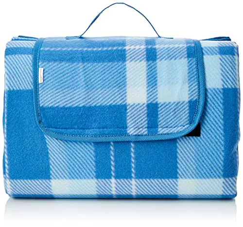 Amazon Basics - Coperta da picnic con retro impermeabile