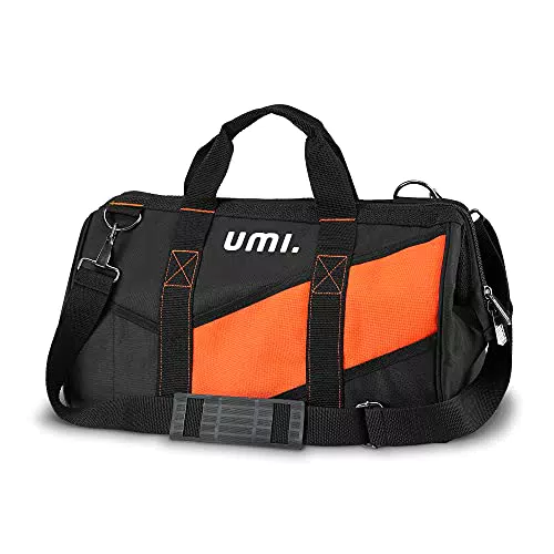 Amazon Brand Umi Borsa Porta Attrezzi 40cm, Borsa Porta Utensili da Lavoro a Bocca Larga