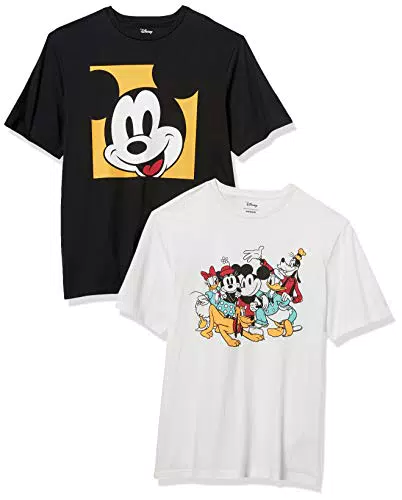 Amazon Essentials Disney, Marvel, Star Wars T-Shirt Girocollo Uomo