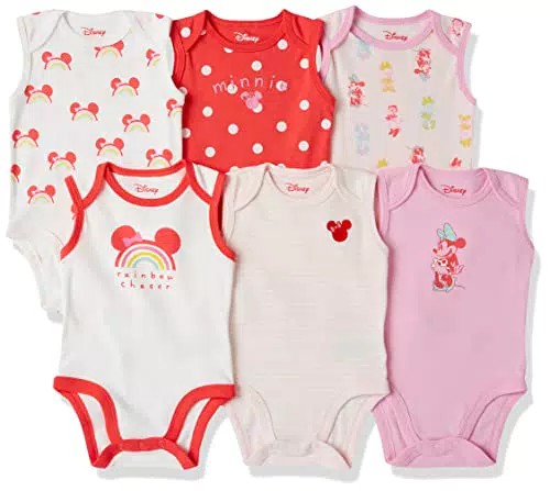Amazon Essentials Disney, Star Wars, Princess Body Smanicati Bimba
