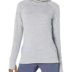Amazon Essentials Felpa con Cappuccio Infilabile Elasticizzata Tecnica Spazzolata Donna