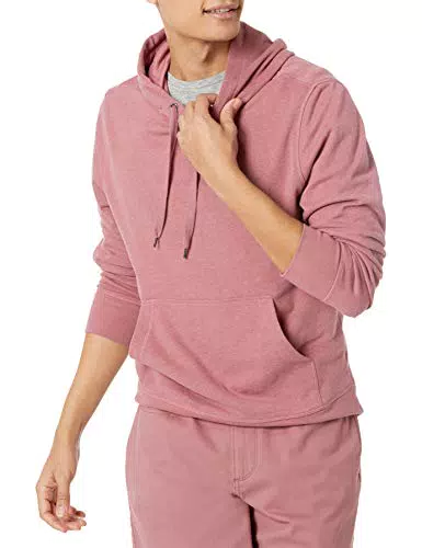 Amazon Essentials Felpa con Cappuccio Leggera in Spugna Francese Uomo