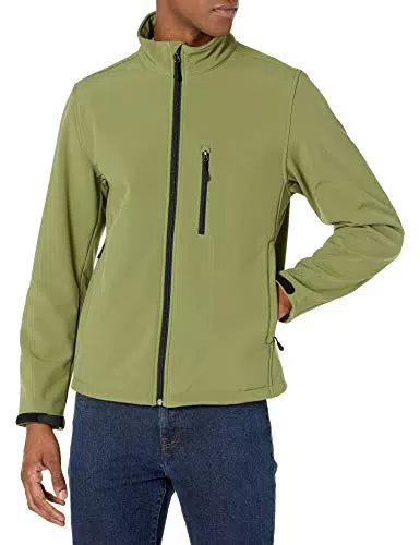 Amazon Essentials Giacca in Softshell Impermeabile Uomo