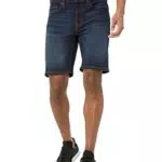 Amazon Essentials Pantaloncini in denim con cuciture interne vestibilità aderente interno gamba 23 cm Uomo